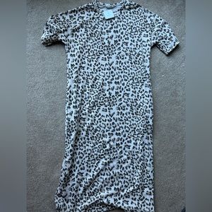 Bonbon Leopard Dress- NWT